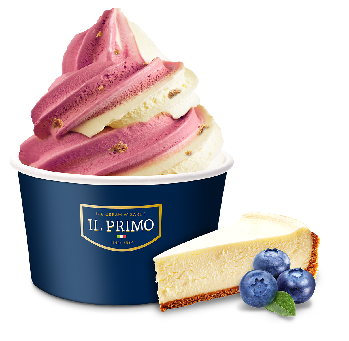 Înghețată Blueberry Cheescake Il Primo One Shot