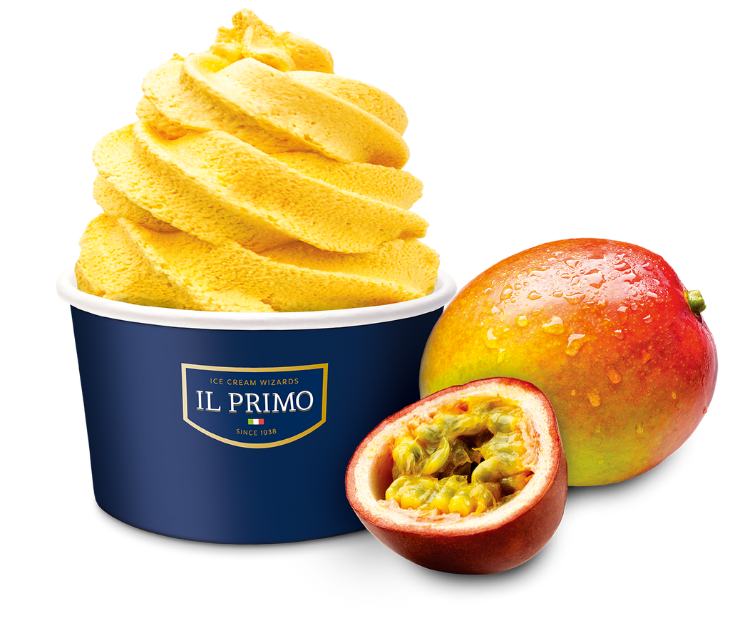 Iaurt inghețat cu Fructul Pasiunii și Mango Il Primo One Shot
